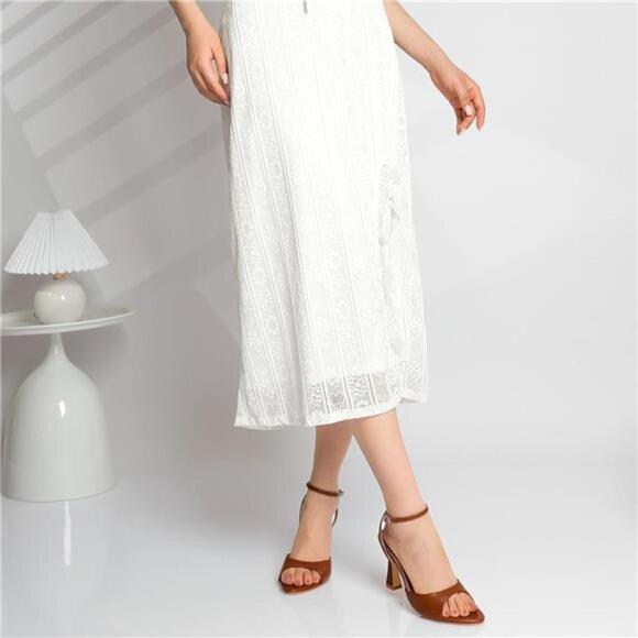 High Heels for Women Dark Brown - Picture 6 of 7